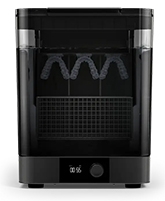 Picture of Form Wash (2nd Generation), 120v – Automatically delivers hands-free, precision cleaning with IPA or alternative solvents. Load parts into the included basket – an impeller agitates solvent to reach every detail. When the wash cycle ends, parts automatically lift out to air dry, perfectly clean and ready for post-curing. option for Form 4B Post Processing  product (BlueSkyBio.com)